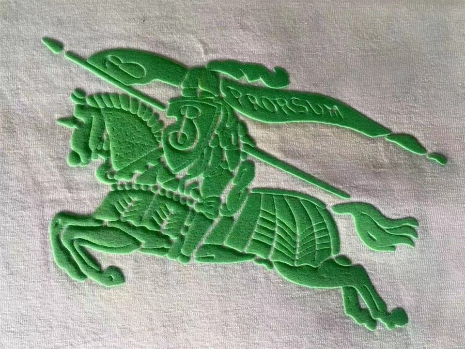 Flok Serigrafi Baskı